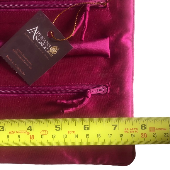 Jewelry Bags. NEW! Set of three. Hand woven. Pure silk. - Picture 6 of 8